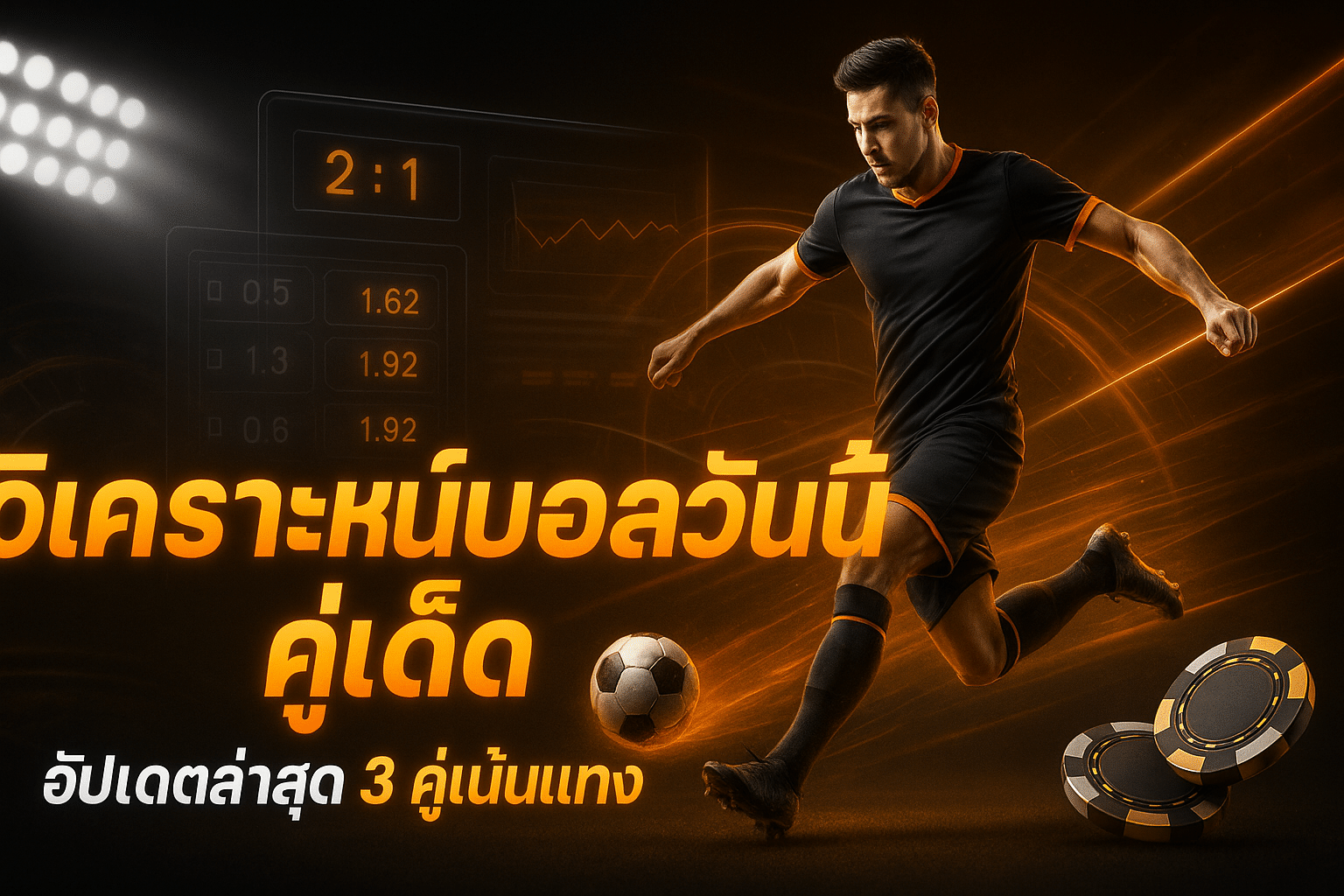 วิเคราะห์บอลวันนี้ คู่เด็ด