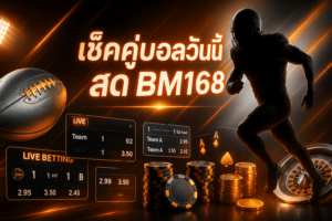 เช็คคู่บอลวันนี้ สด BM168