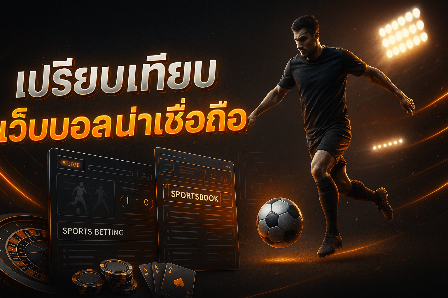 เปรียบเทียบ เว็บบอลน่าเชื่อถือ